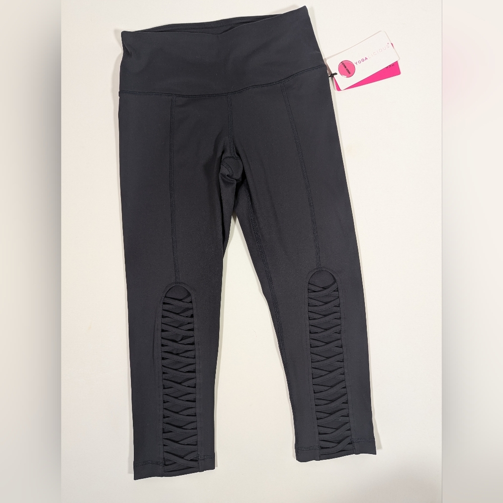 NWT Yogalicious Yoga Leggings size Medium High Rise
